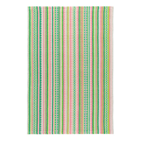 Hannah Watermelon Handwoven Cotton Rug