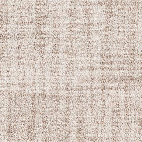 Crosshatch Ivory Hand Micro Hooked Wool Rug Swatch