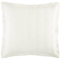 Cozy Cotton Ivory Puff Sham