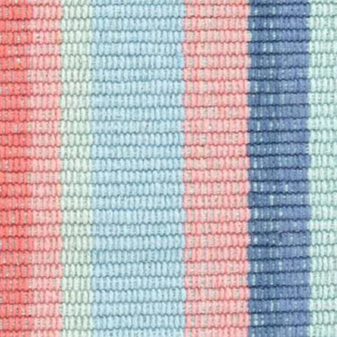 Aruba Stripe Handwoven Cotton Rug Swatch