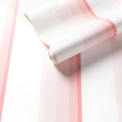 Gradient Stripe Pink Wallpaper