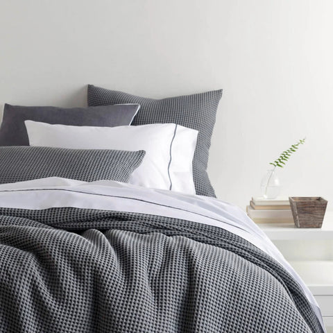 Bubble Grey Matelasse Coverlet