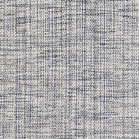 Marled Indigo Handwoven Cotton Rug Swatch