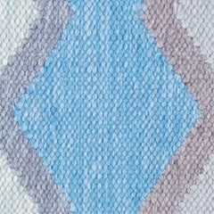 Safety Net Blue Handwoven Indoor/Outdoor Rug Swatch