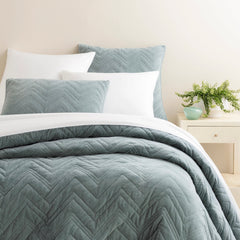 Brentwood Velvet Ocean Quilt