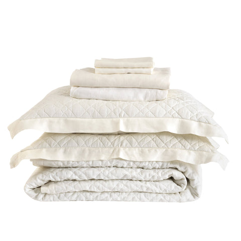 Lush Linen Natural Core Bedding Bundle