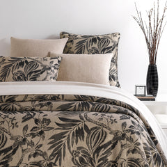 Antigua Linen Black Duvet Cover