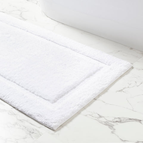 Classic White Bath Rug