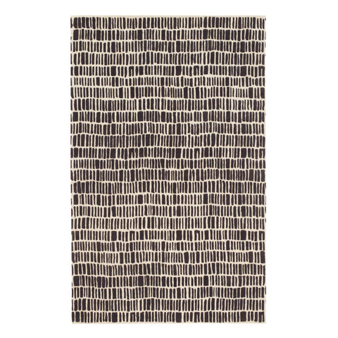 Roark Charcoal Hand Tufted Wool Rug