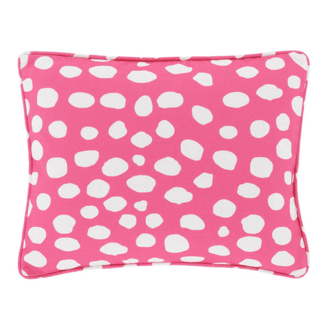 Spot On Fuchsia Indoor/Outdoor Decorative Pillow Cover