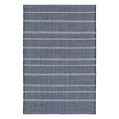 Samson Navy Handwoven Indoor/Outdoor Rug