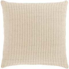 Pick Stitch Natural Matelasse Sham