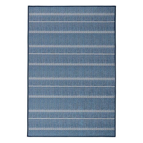 Samson Navy Machine Washable Rug