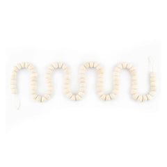 Ivory Felt Garland