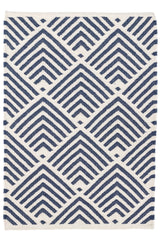 Cleo Handwoven Indoor/Outdoor Rug | Navy