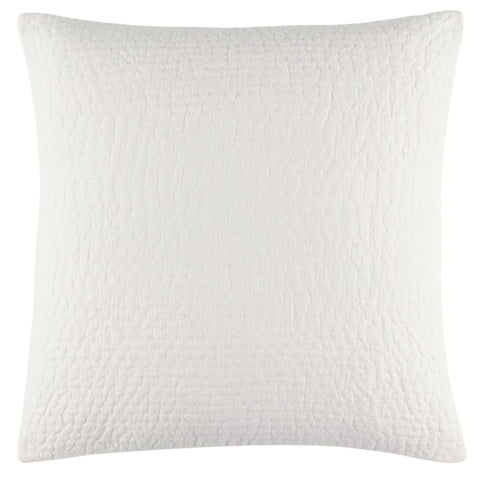 Seychelles Dove White Quilted Sham