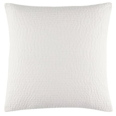 Seychelles Dove White Quilted Sham