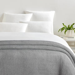 Waffle Grey Blanket