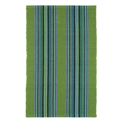 Road Runner Green Handwoven Indoor/Outdoor Rug