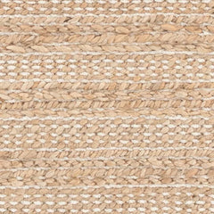 Simba Ivory Handwoven Jute Rug Swatch