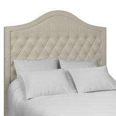 Estate Linen Pearl Grey Essex Headboard