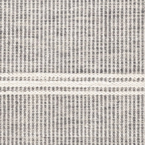 Malta Grey Handwoven Wool Custom Rug Swatch