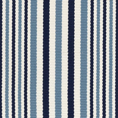 Lyndon Stripe Denim Woven Indoor/Outdoor Custom Rug Swatch