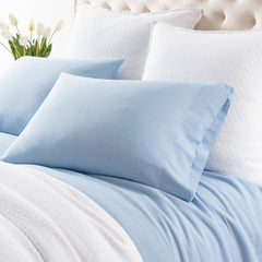 Cozy Cotton French Blue Sheet Set