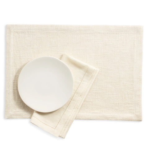 Brooks Ivory Placemat Set of 4