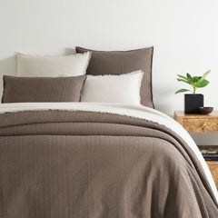 Roark Mushroom Matelasse Coverlet