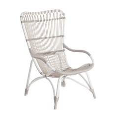 Marimba Dove White Outdoor Highback Chair