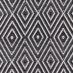 Diamond Black/Ivory Handwoven Indoor/Outdoor Rug Swatch