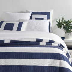 Birch Point Navy Quilt