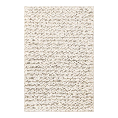 Niels Ivory Handwoven Wool/Viscose Rug