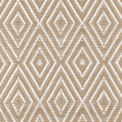 Diamond Khaki/White Handwoven Indoor/Outdoor Rug Swatch