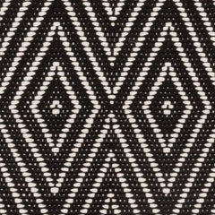 Diamond Black/Ivory Handwoven Indoor/Outdoor Custom Rug Swatch