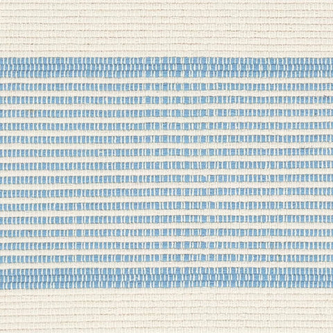 La Mirada Asiatic Blue Handwoven Cotton Rug Swatch