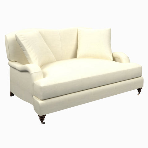 Estate Linen Ivory Litchfield Loveseat