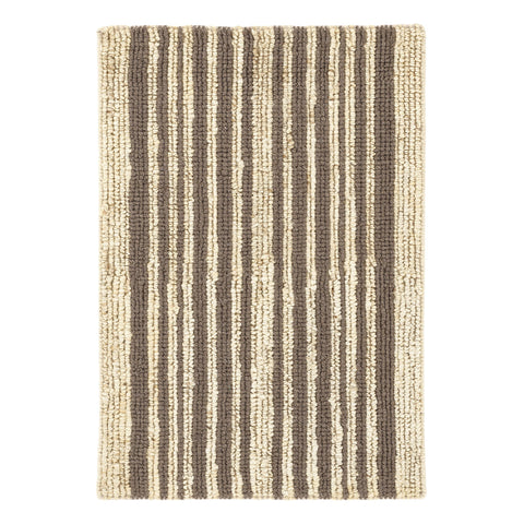 Calder Stripe Grey Handwoven Jute Rug