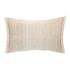 Oliver Ombre Decorative Pillow | Natural
