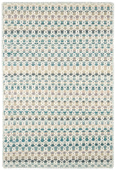 Poppy Handwoven Wool Rug | Blue