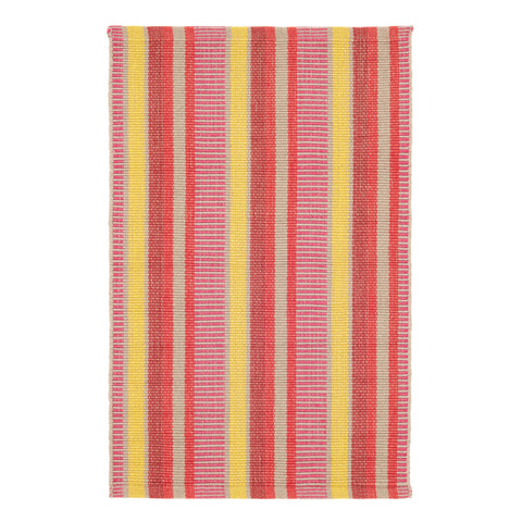 Always Greener Red/Yellow Handwoven Indoor/Outdoor Rug