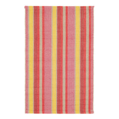 Always Greener Red/Yellow Handwoven Indoor/Outdoor Rug