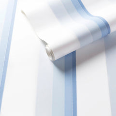 Gradient Stripe Blue Wallpaper