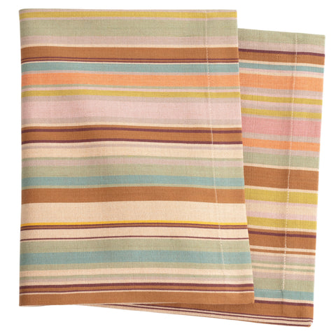 Zanzibar Stripe Napkin Set of 4