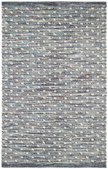 Hobnail Handwoven Performance Rug | Blue