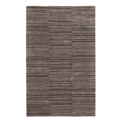 Striae Grey Hand Tufted Wool Rug