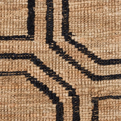 Hexile Hand Knotted Jute Rug Swatch