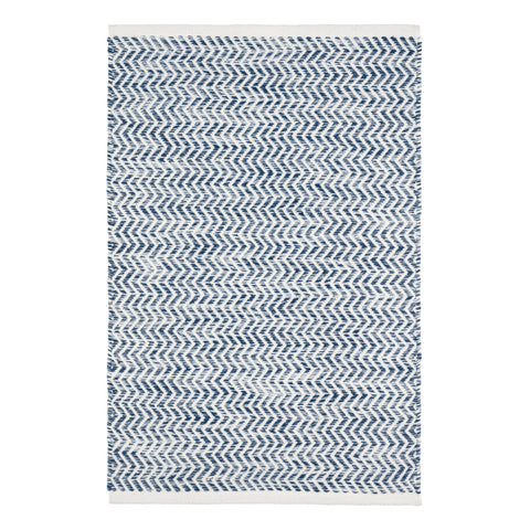 Coastal Blue Handwoven Indoor/Outdoor Rug