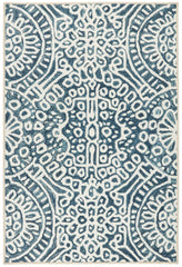 Temple Machine Washable Rug | Ink